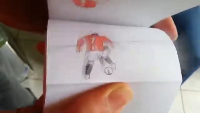 Cristiano Ronaldo Flipbook Animation Смотреть всем красивое видео смотреть онлайн