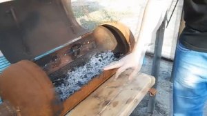 Мангал из газового баллона- МИНУСЫ