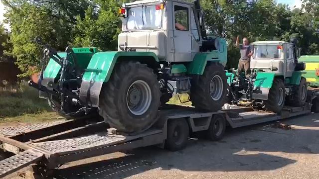 Отгрузка трактора-150 после капитального восстановления и обкатки смотреть онлайн