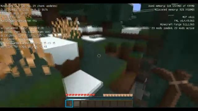 Выживание, обучение Minecraft С модами ! смотреть онлайн