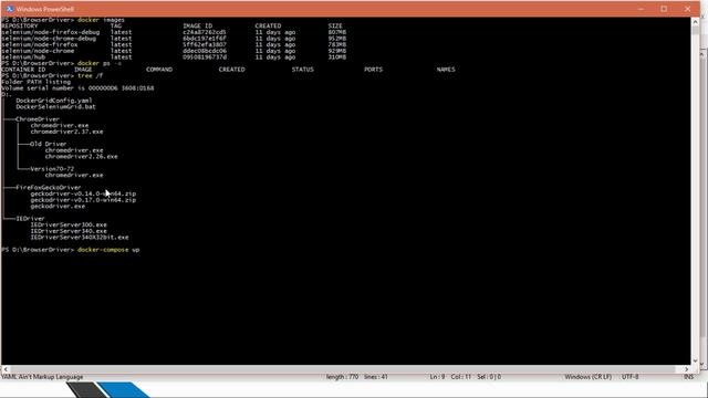 Docker Compose to Set up Selenium Grid | Parallel Test in Unix Container смотреть онлайн