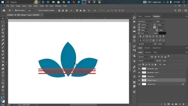 Photoshop Logo Design Tutorial | How to Create Logo in Photoshop CC and Apply Logo Mockup смотреть онлайн
