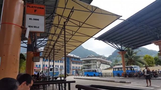 Bus Station Victoria Seychelles afternoon 9th March 2018 смотреть онлайн