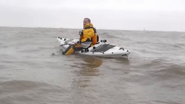 Kayak Fishing: DAG MidWay rough water Testing смотреть онлайн