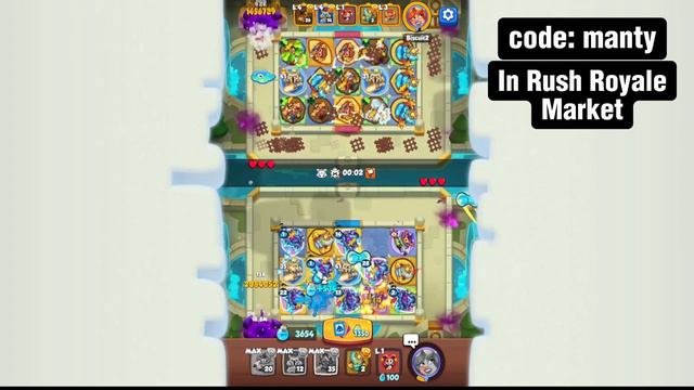 DEMON HUNTER KNIGHT STATUE 122B GAME RECORD | DEV BUILD | RUSH ROYALE смотреть онлайн