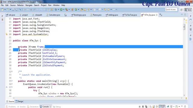 How to Create an Advanced ATM Systems in Java Eclipse - Full Tutorial смотреть онлайн