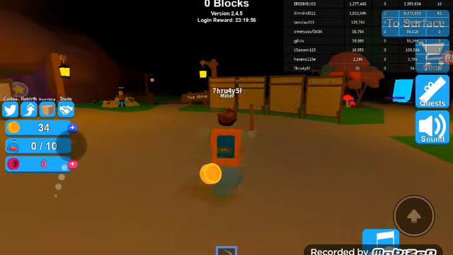 (Рокблокс) я стал шахтёрам и заработа больше чем 1000 $лллоооллл смотреть онлайн