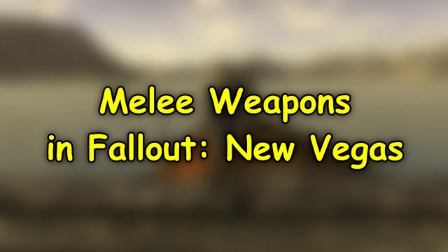 100 Melee Weapons in Fallout 3 vs 0 Melee Weapons in Fallout: New Vegas смотреть онлайн