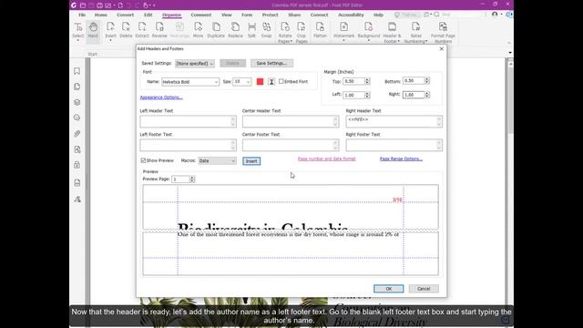 How to add headers and footers to PDF | Windows | Mac | Add page numbers to pdf | Foxit смотреть онлайн