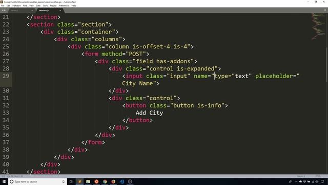 Creating a Weather App Using Node and Express (Part 3) смотреть онлайн