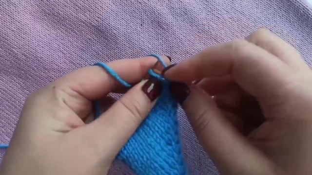 Один из вариантов кромки для бактуса, шарфа, палантина смотреть онлайн