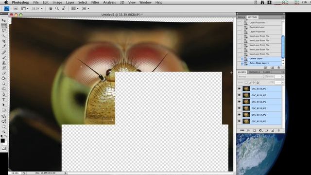Focus Stacking (Photoshop CS4) смотреть онлайн