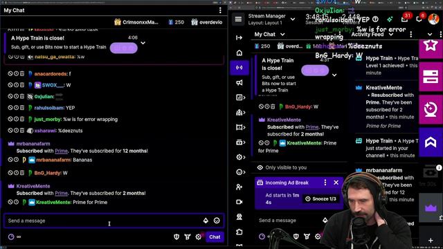 Twitch Chat To GoLang To Vim смотреть онлайн