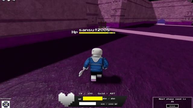 Last Breath Sans showcase + how to get him! (Undertale Fight For LOVE) смотреть онлайн