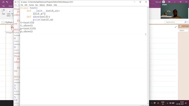 B.SC IT PPU 2ND YR. : PYTHON (ADD ON) 24.8.21 BY RAVI KR. SONI смотреть онлайн