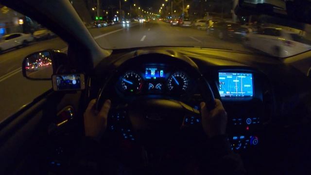 2015 Ford Focus III Wagon (Facelift) Night POV Test Drive in 4K смотреть онлайн