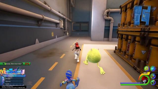 Where to find Monstropolis lucky emblem #5 (Ground Floor) Kingdom Hearts 3 смотреть онлайн