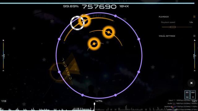 Sentakki osu!lazer - Monotone no Tentai [RE:MASTER] - FC 99.5% смотреть онлайн