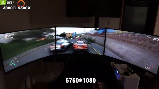 【3080Ti 12GB】Forza Horizon 5 benchmark 4K映像【Triple Monitor】 смотреть онлайн