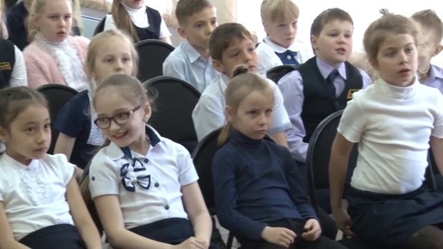 Для первоклашек лицея №20 прошёл открытый урок смотреть онлайн