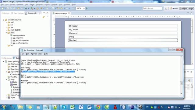 (Birt Report) Bước 98: đa ngôn ngữ (tiền tệ, ngày tháng, số) смотреть онлайн