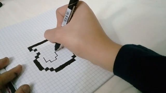 Рисую мешок Деда Мороза ?☻ по клеточкам//Hayk. com смотреть онлайн