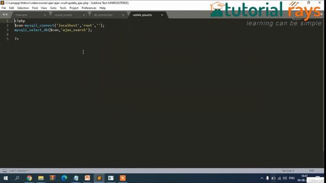 12-UPDATE | Ajax CRUD Tutorial| Ajax Insert Update Delete| Ajax PHPMySql Tutorial| TutorialRays смотреть онлайн