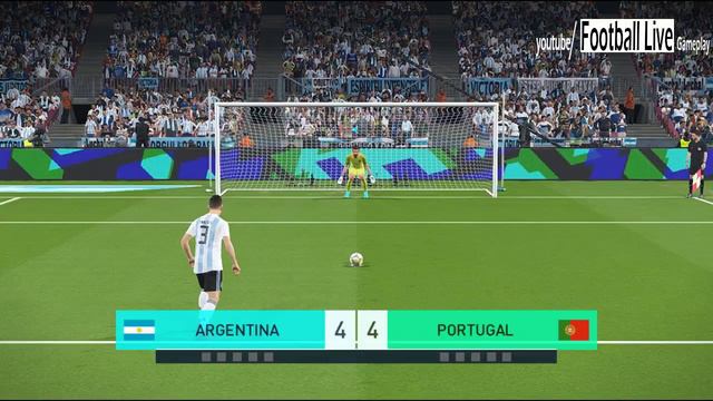 PES 2018 | Argentina vs Portugal | Penalty Shootout | Gameplay PC смотреть онлайн