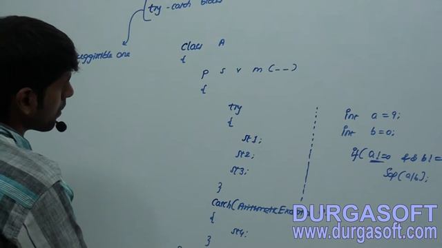 Core Java Exception Handling try catch control flow with scenarios Part -3 смотреть онлайн