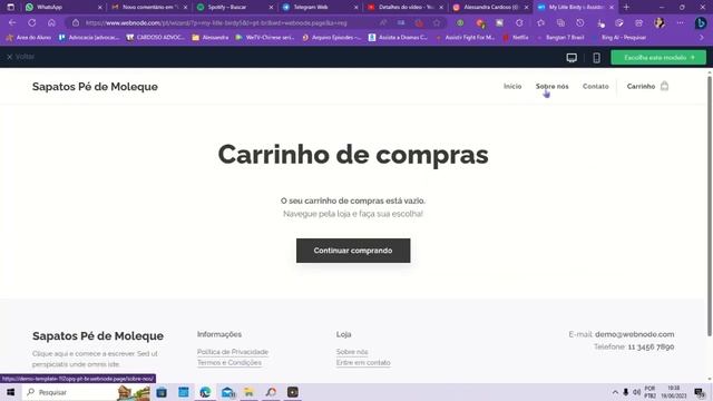 Crie seu site gratuito Web Node - Parte I смотреть онлайн
