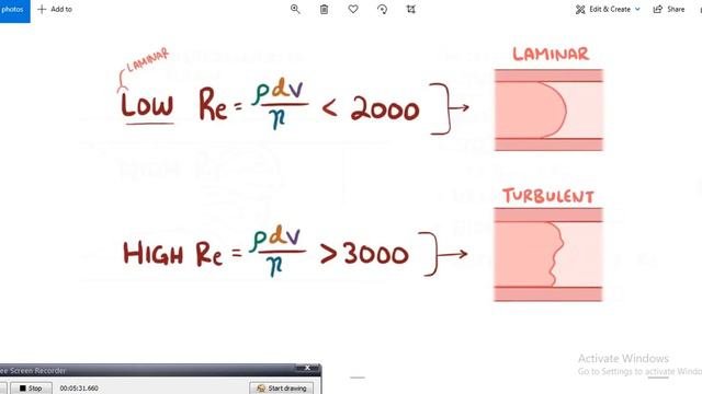 Laminar flow and Reynolds number شرح عربي смотреть онлайн