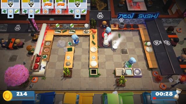 [СМЕШНОВКИ OVERCOOKED! 2] - УЧИМСЯ ГОТОВИТЬ смотреть онлайн