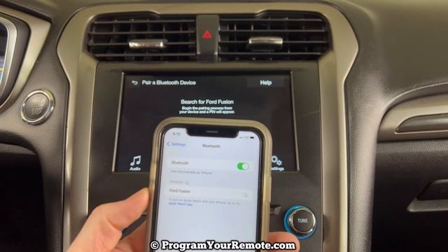Ford Fusion Bluetooth Phone Connect 2017 - 2020 How To Pair Sync Iphone, Andriod, Samsung Play Musi смотреть онлайн