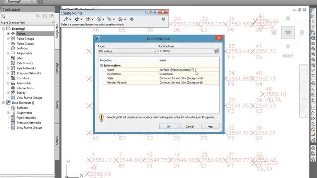 Curvas de nivel en AutoCAD Civil 3D 2014 смотреть онлайн