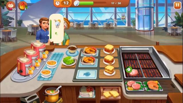 Cooking Madness - A Chef's Restaurant Games Level 39-2 +35 Combo-Cooking Game For Kids and Children смотреть онлайн