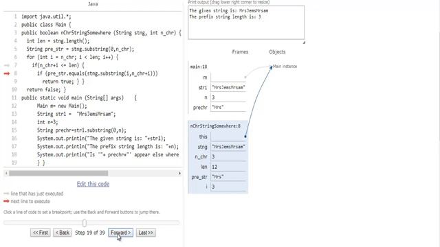 w3resource.com: Java String Exercise-74 смотреть онлайн