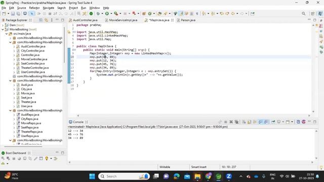 Map in java ,HashMap, TreeMap, LinkedHashMap, user defined data type in map смотреть онлайн