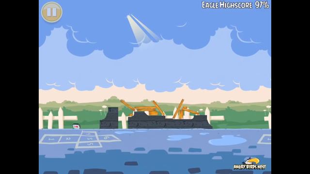Angry Birds Seasons Back to School 1-11 100% Feather Mighty Eagle Walkthrough смотреть онлайн