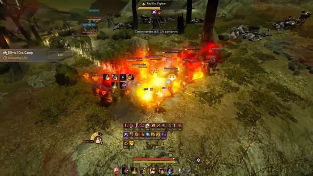 BDO Guardian Awakening, The Queen of mid game, Orc camp (PVE gameplay). смотреть онлайн