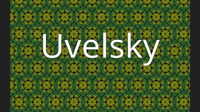 Uvelsky смотреть онлайн