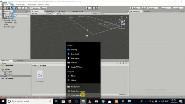 How to make Perfect Top-Down Fishing Game in unity 3D Tutorial Part 1 смотреть онлайн