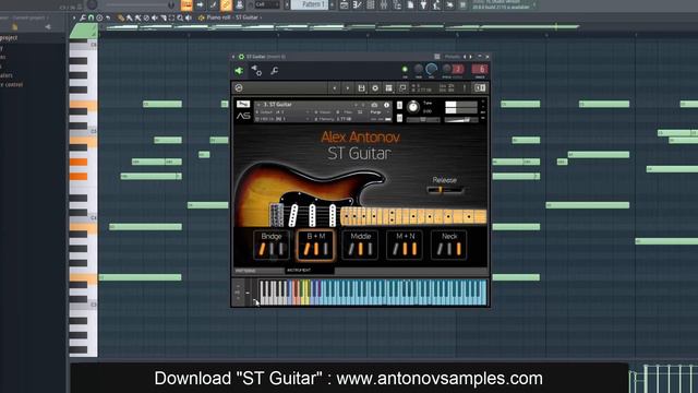 Guitar VST | Best Stratocaster Plugin (Sample Library For Kontakt)!!! смотреть онлайн
