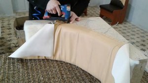 Перетяжка кухонного уголка