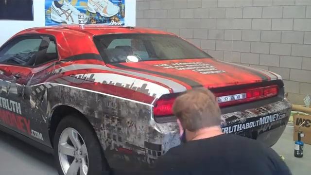 The Ugly Truth About Money car wrap with fire and ripped metal смотреть онлайн