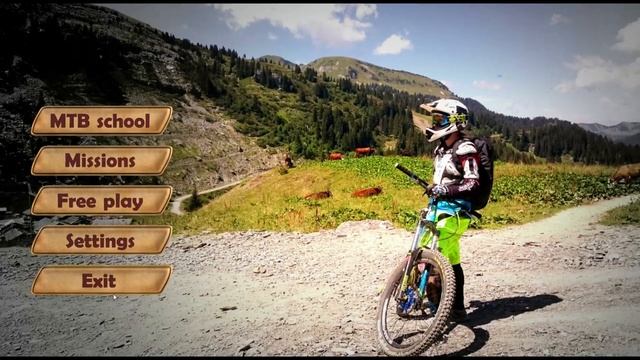 Как играть в симулятор горного велосипеда MTB Game: настройка управления и графики, геймплей смотреть онлайн
