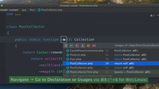 ? #PhpStorm Tips & Tricks #9 - Go Do Declaration смотреть онлайн