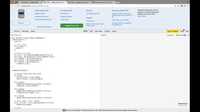 A Tale of Two DOM Manipulators: D3 & React смотреть онлайн