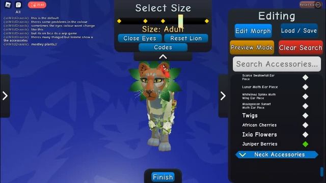 Showing the new game, "A Lion's Pride" | ROBLOX смотреть онлайн