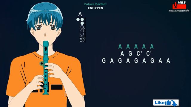 Future Perfect ENHYPEN Flute Recorder Tutorial / How To Play смотреть онлайн