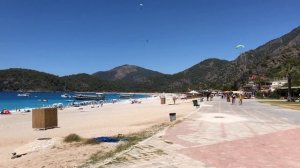 ТУРЦИЯ 2021. ПАРАГЛАЙДИНГ В ОЛЮДЕНИЗЕ. ПЛЯЖ ОТЕЛЯ BELCEKUM BEACH HOTEL 4*. ЧТО ГОТОВЯТ НА ПУЛ БАРЕ